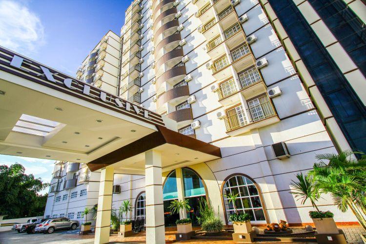 Diroma Exclusive - Piscinas Termais 24 Horas, Sauna, Copa Da Mamae, Limpeza Diaria, Estacionamento Gratis! Caldas Novas Exteriör bild