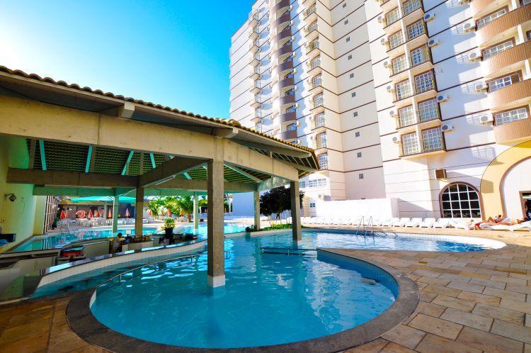 Diroma Exclusive - Piscinas Termais 24 Horas, Sauna, Copa Da Mamae, Limpeza Diaria, Estacionamento Gratis! Caldas Novas Exteriör bild